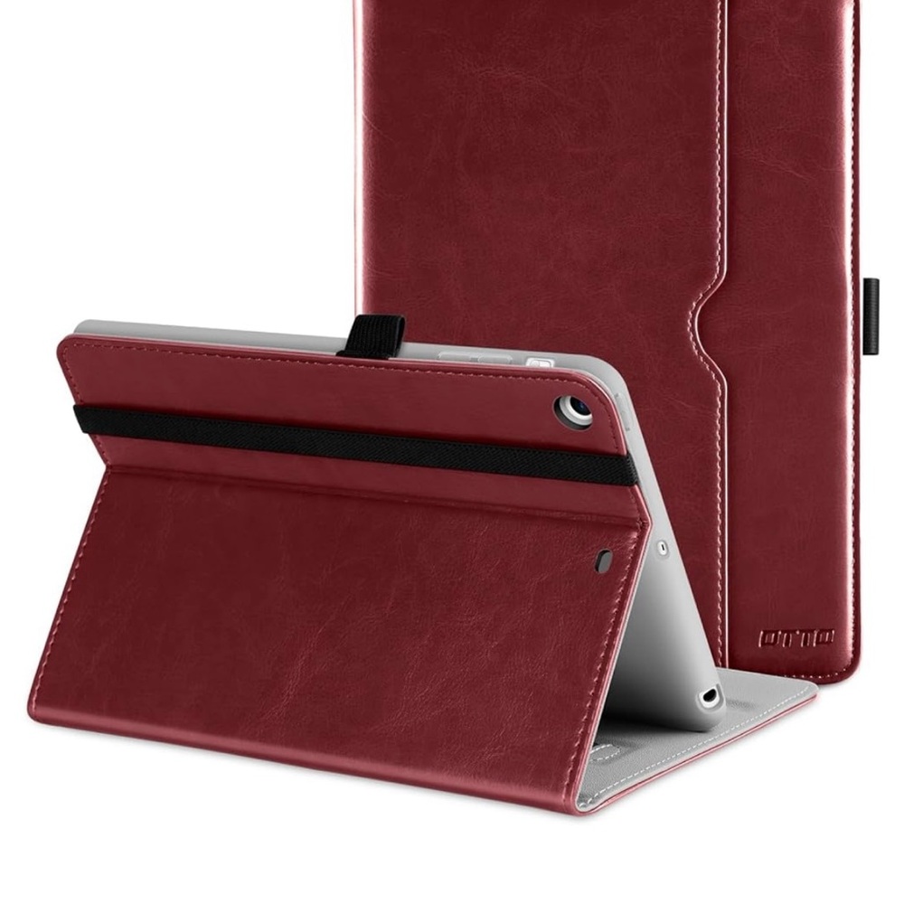 Red Tablet Cover for iPad Mini in burgundy